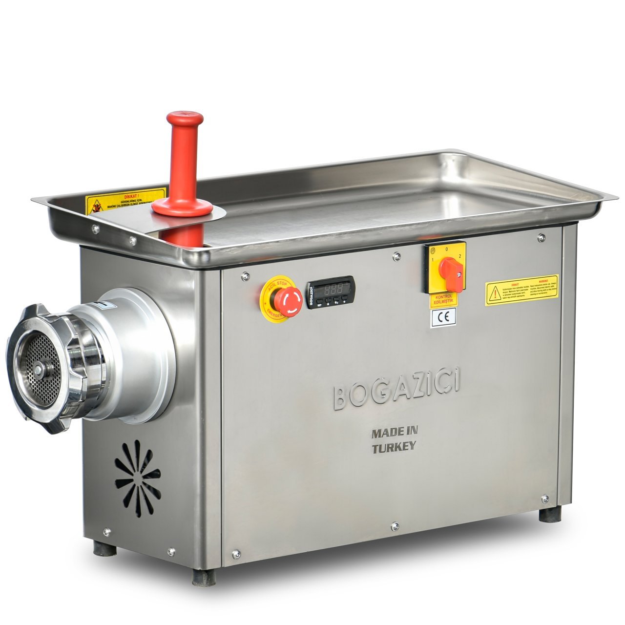 Boğaziçi No 32 Soğutuculu Komple Paslanmaz Soğutuculu Kıyma Makinesi 600 Kg/Saat