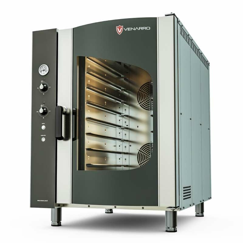Venarro DEF-P9 9 Tepsili Patisserie Fırın Manuel Elektrikli, 9-40×60, Elrond Serisi