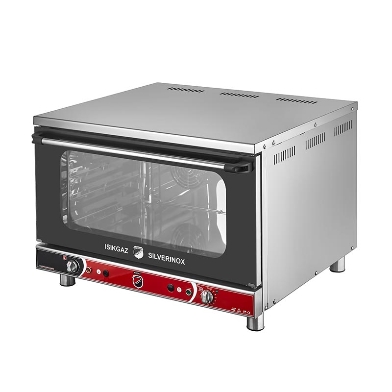 Silverinox PT-4B 4 Tepsi Kapasiteli Elektrikli Patiseri Fırın 40×60 Cm