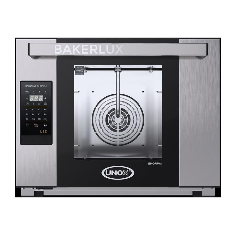 Unox Bakerlux Arianna Konveksiyonel Patisserie Fırın 4 Tepsili 46×33 Cm Elektrikli XEFT-04HS-ELDV