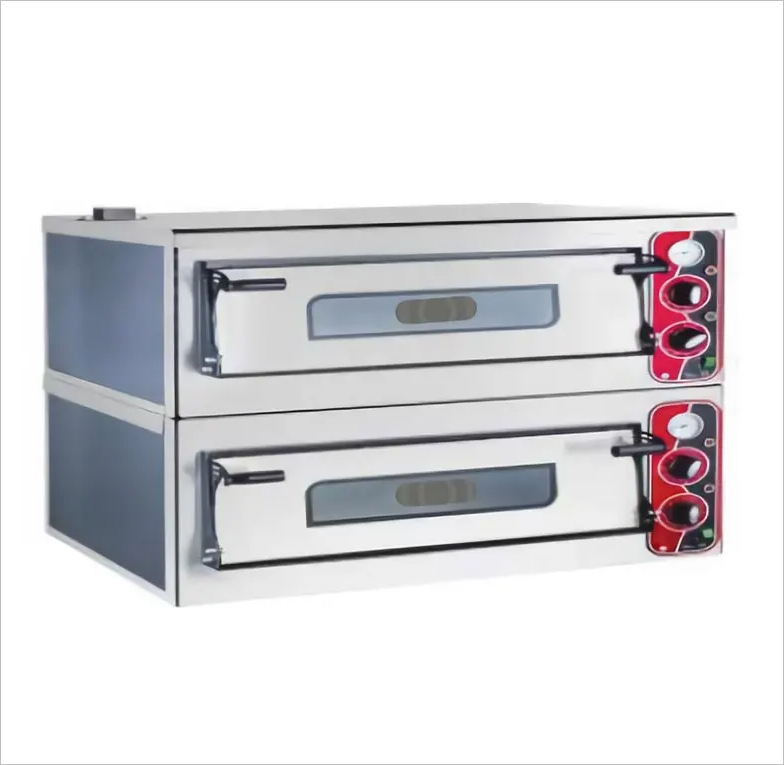 CSA KRCS.PFE.8 Pizza Fırını Çift Katlı 4+4 x 30 Cm Pizza Kapasiteli Elektrikli