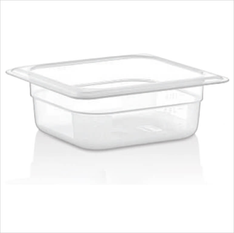 Öztiryakiler Polipropilen Gastronorm Küvet, GN 1/6-65, 17x16x6,5 cm