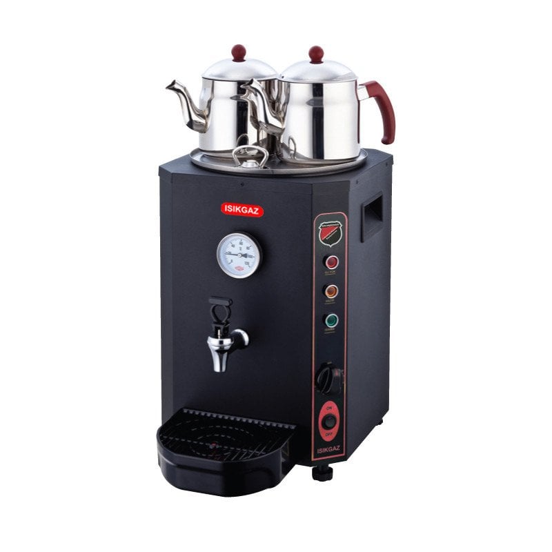 Silverinox Elit Çay Makinesi Siyah 13 Lt
